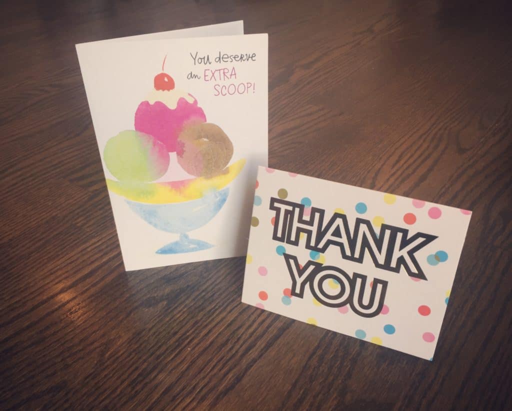 old greeting cards for upcycle DIY crafts
