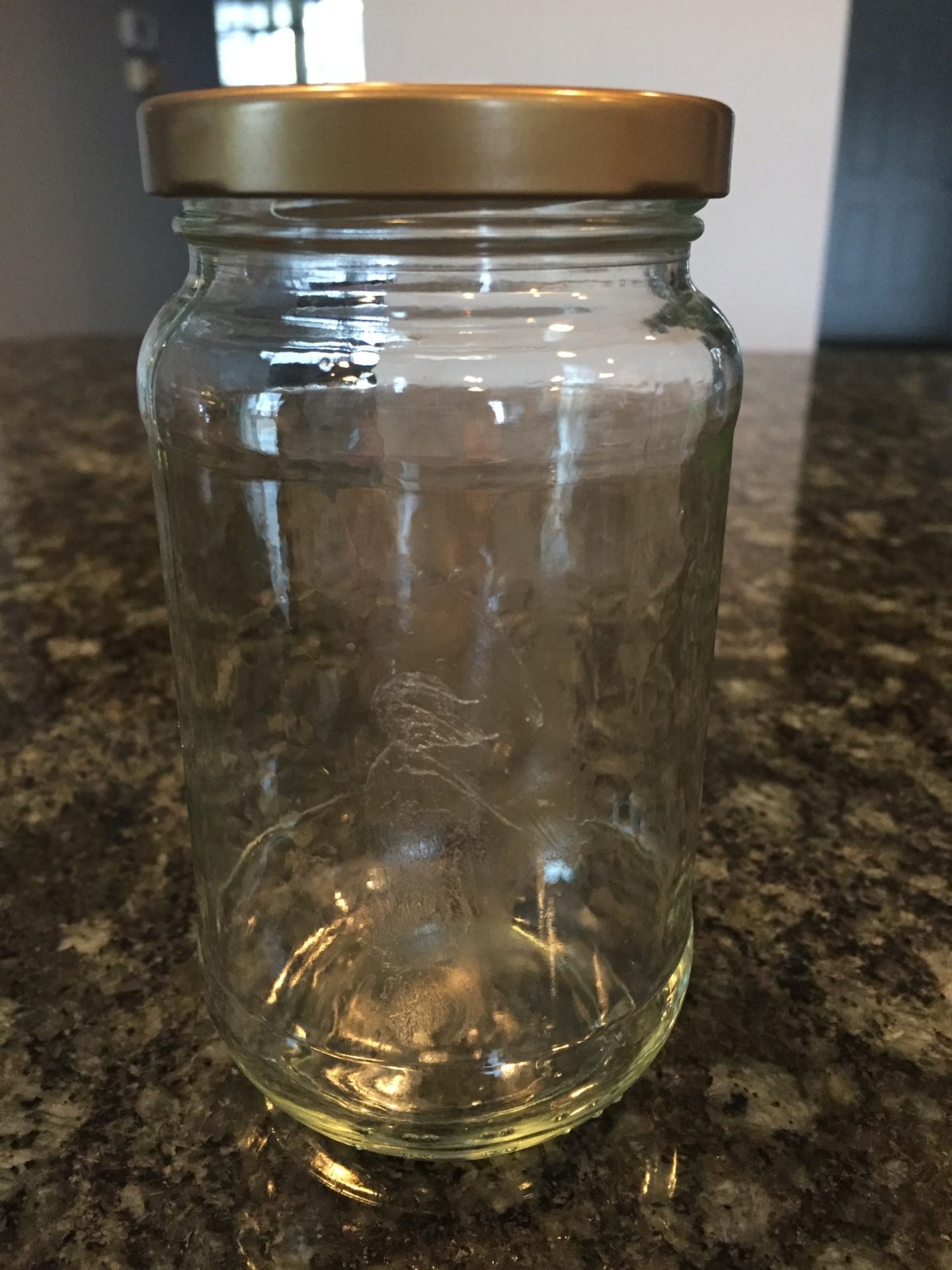 reusable glass jar