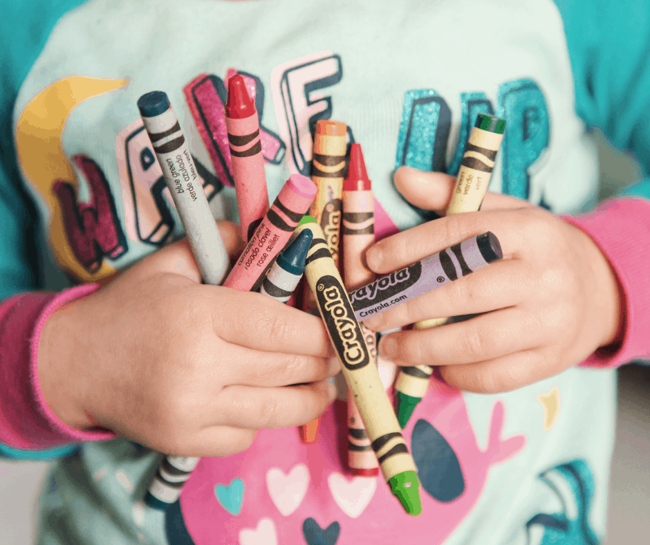 broken crayons