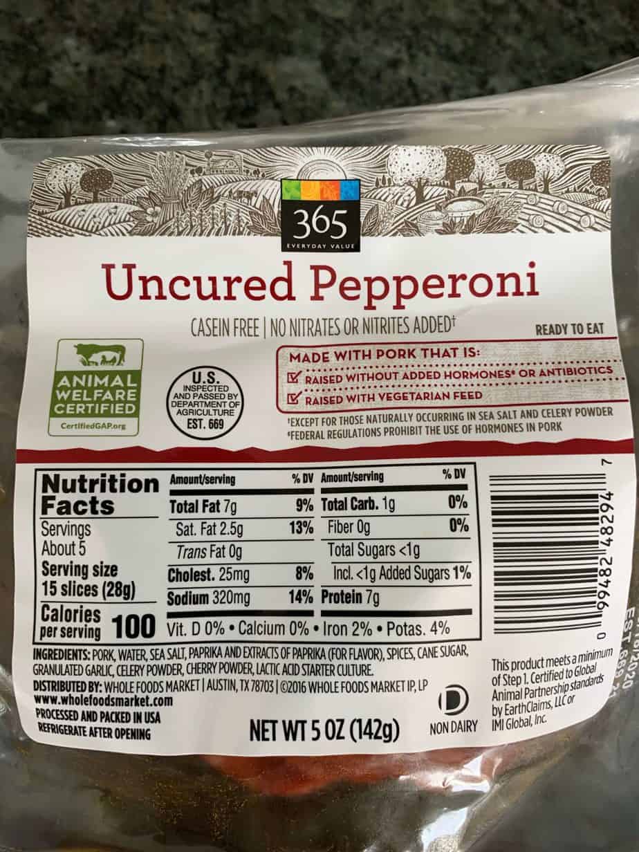 Whole Foods Pepperoni
