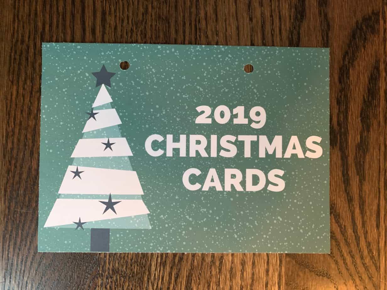 Photo Christmas cards cover