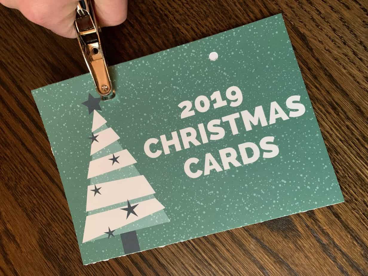Photo Christmas cards cover