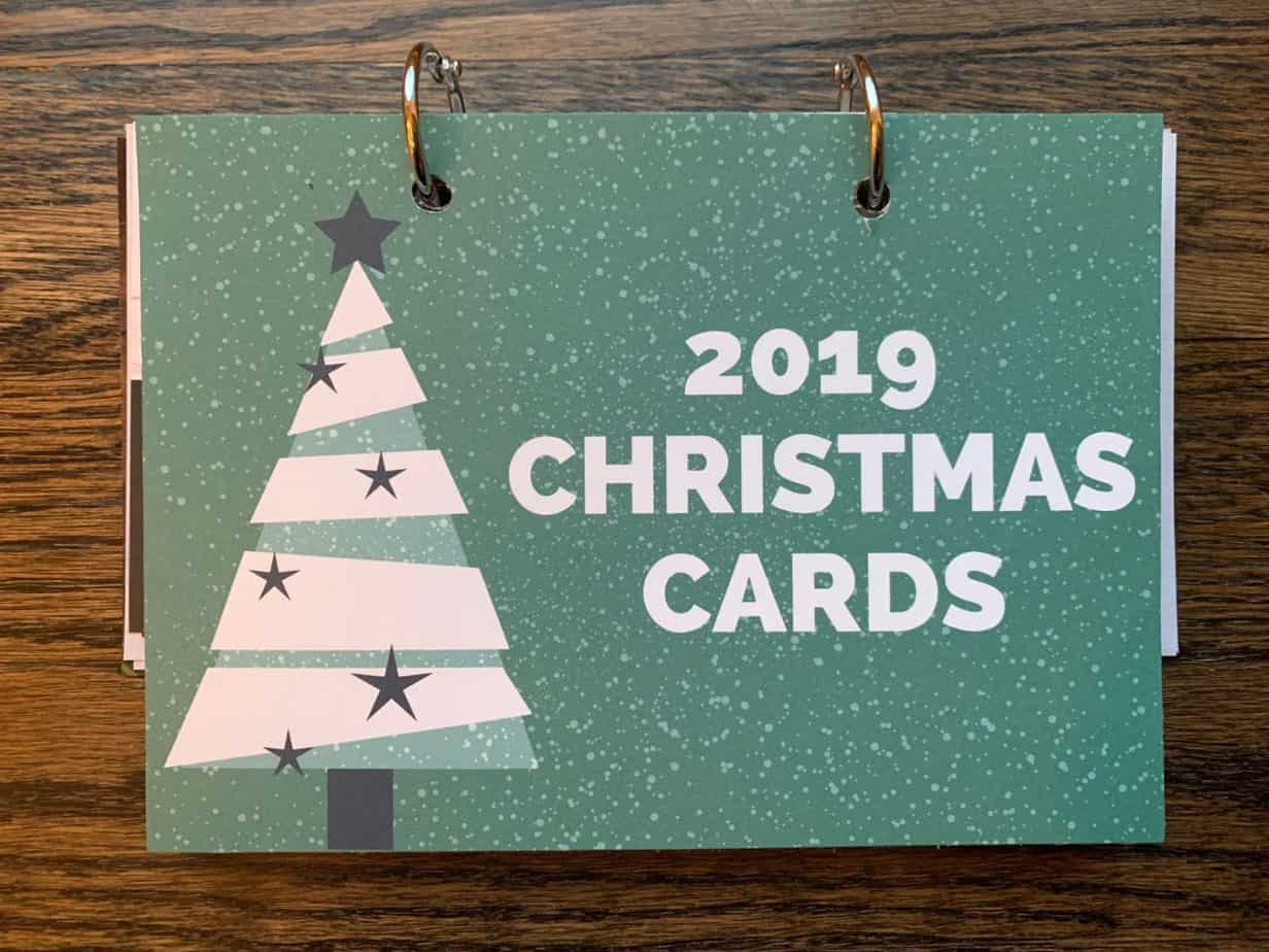 Photo Christmas cards book