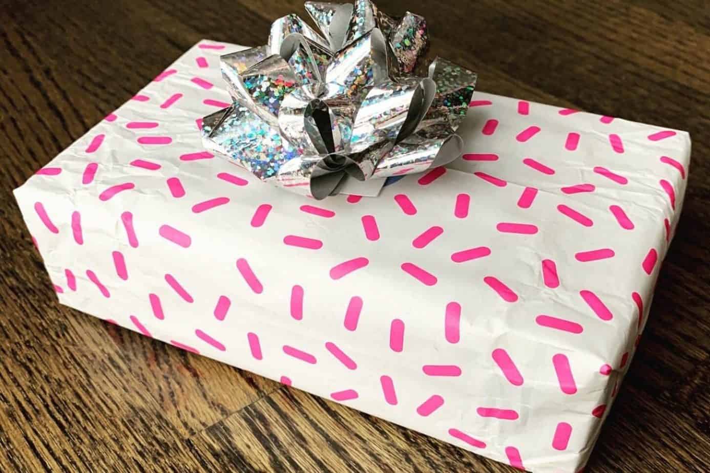 Who Gives a Crap upcycled wrapping paper