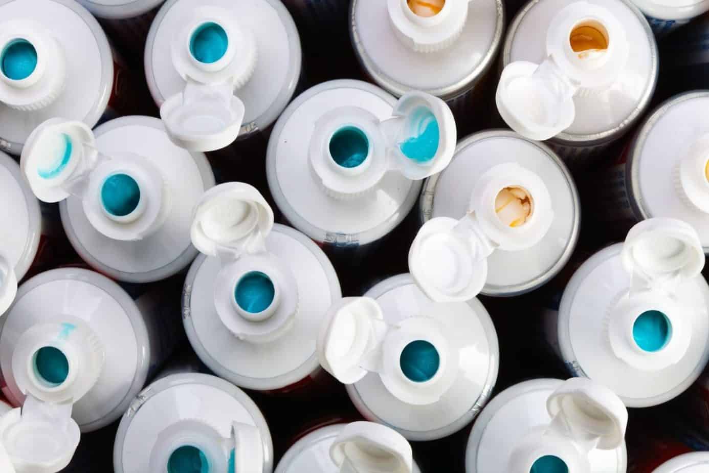 empty toothpaste tubes
