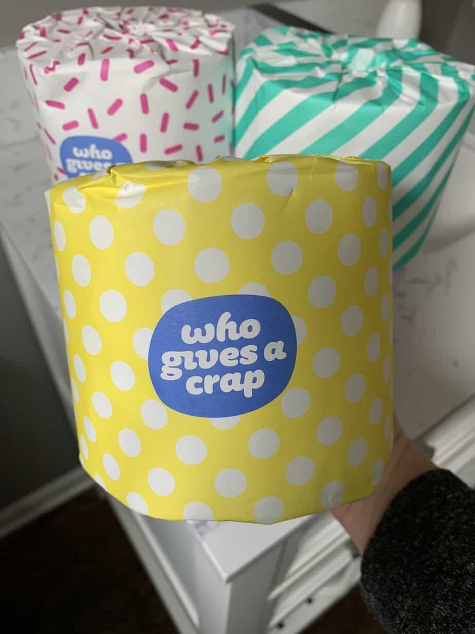 Who Gives A Crap toilet paper