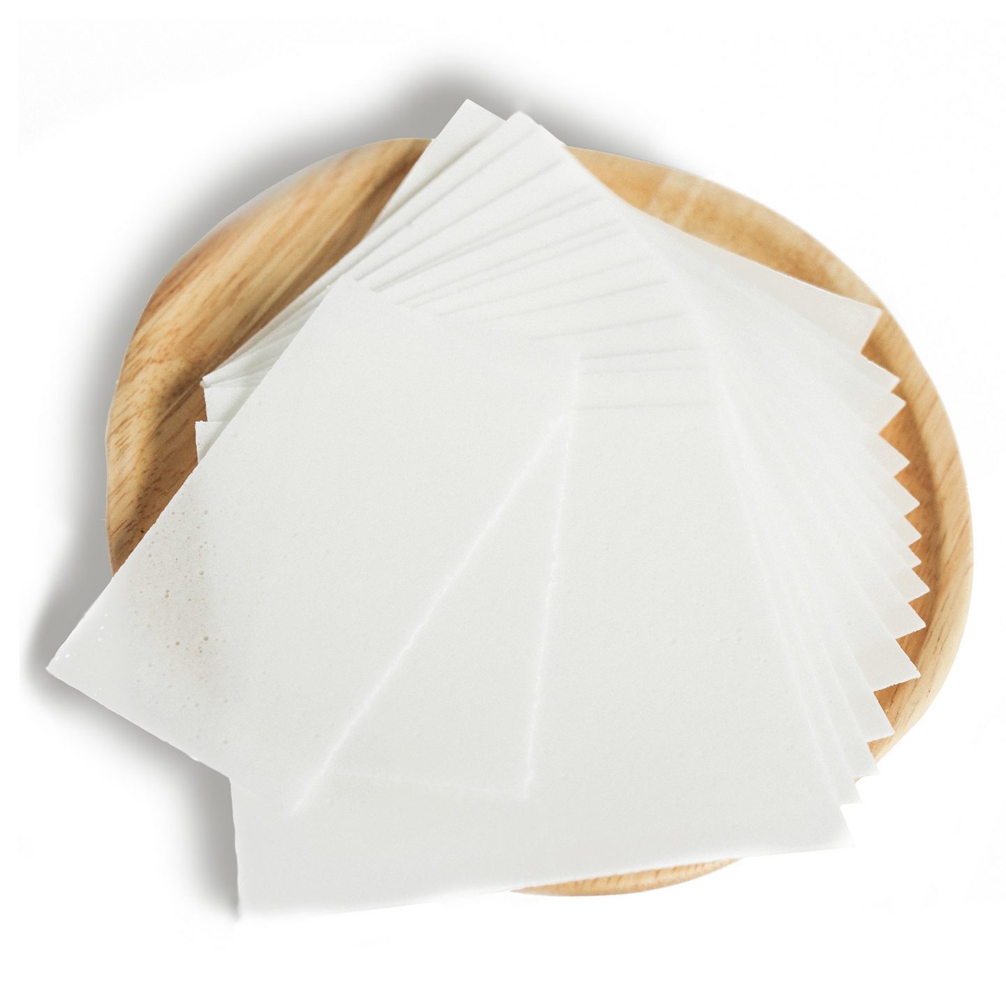 Zero waste laundry detergent strips