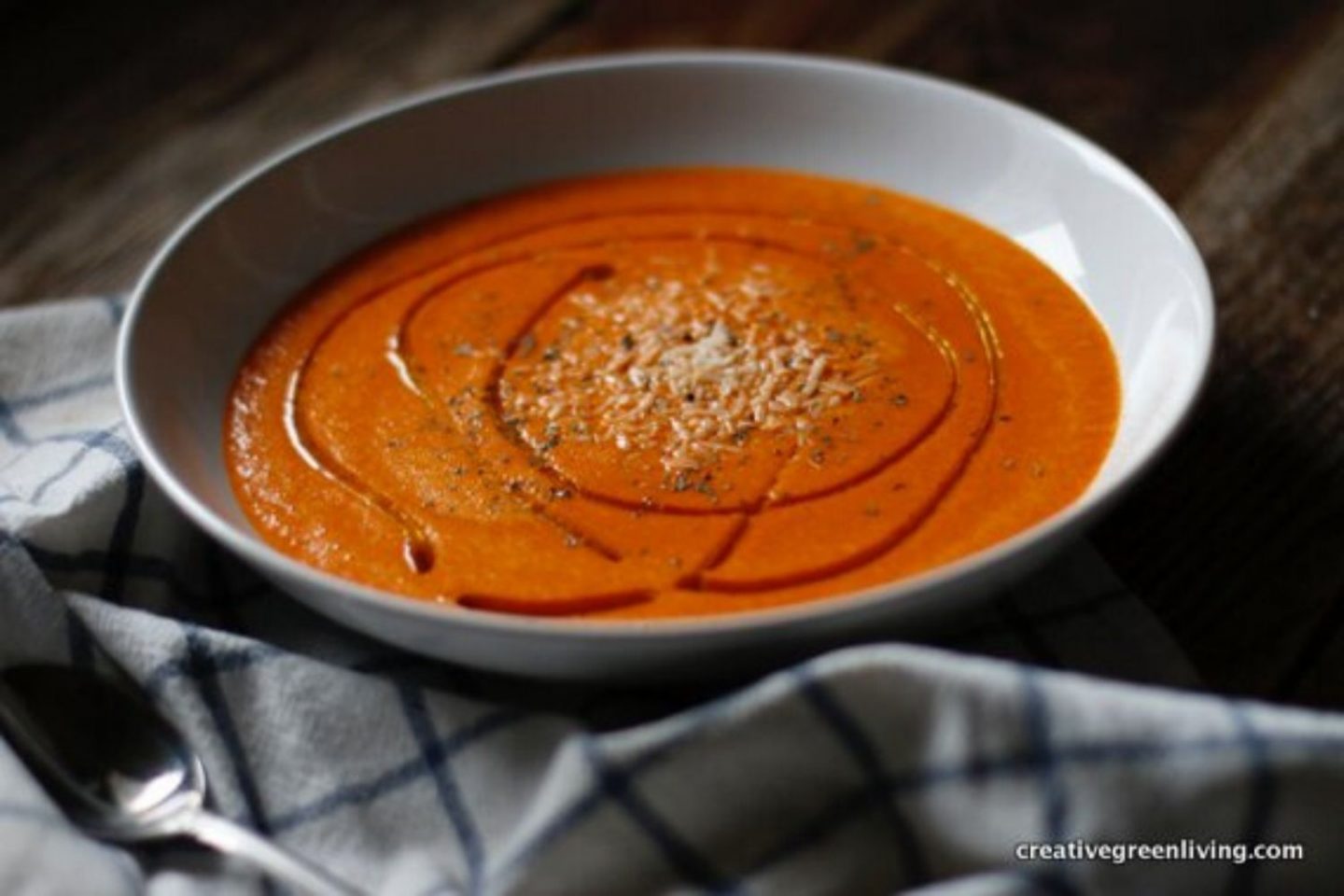 Easy Roasted Red Pepper Soup