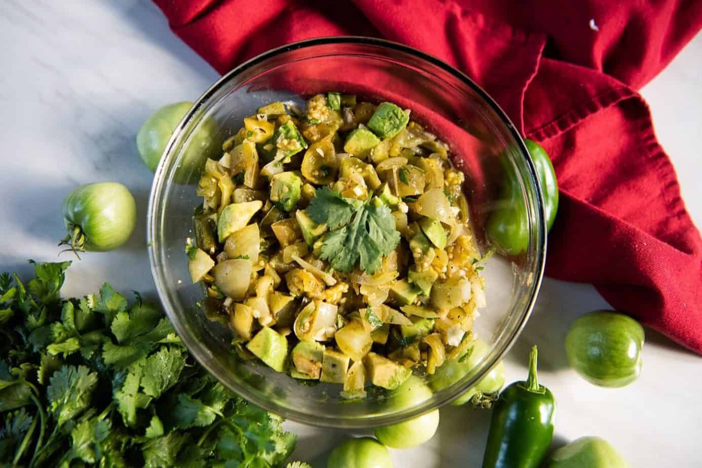 green tomato salsa