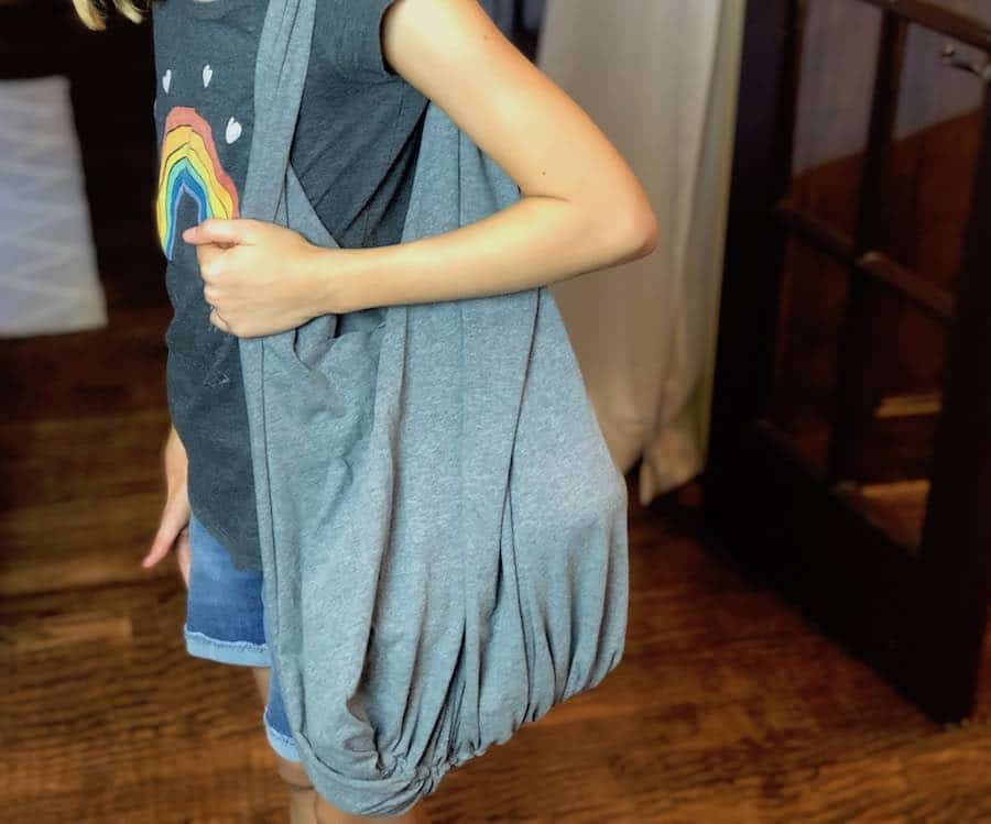 no-sew T-shirt bag
